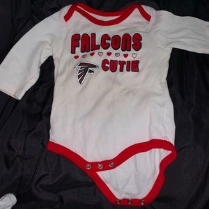 Falcons Long Sleeve onesie